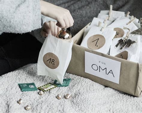 Adventskalender für Oma 35 Ideen zum Befüllen