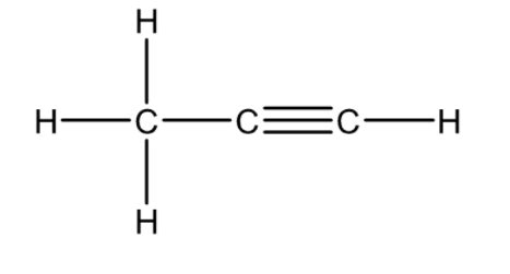 Propyne Lewis Structure