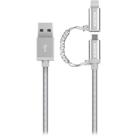 Kanex Charge And Sync Duo Micro Usb And Lightning Usb K8pmu4fpsv