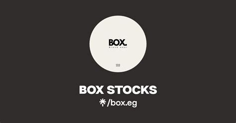 Box Stocks Instagram Facebook Tiktok Linktree