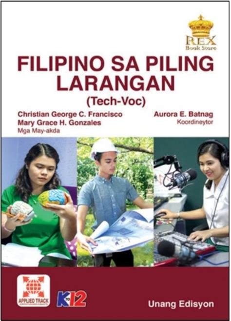 Filipino Sa Piling Larangan Tech Voc Lazada Ph