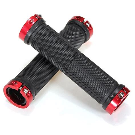 Bicycle handlebars grips lock on aluminum grips Sale - Banggood.com