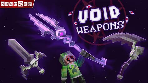 Void Weapons By Noxcrew Minecraft Marketplace Map Minecraft Bedrock