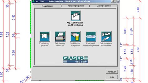 Isb Cad Benutzeroberflaeche Konstruktion Youtube
