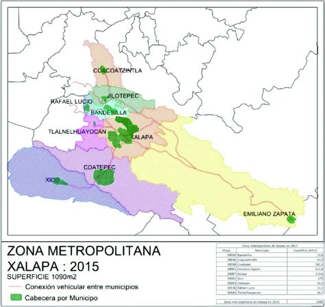 Mapa Xalapa Mapas M Xico Y Latinoamerica