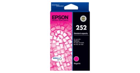 Genuine Epson 252 Magenta Ink Cartridge Printzone