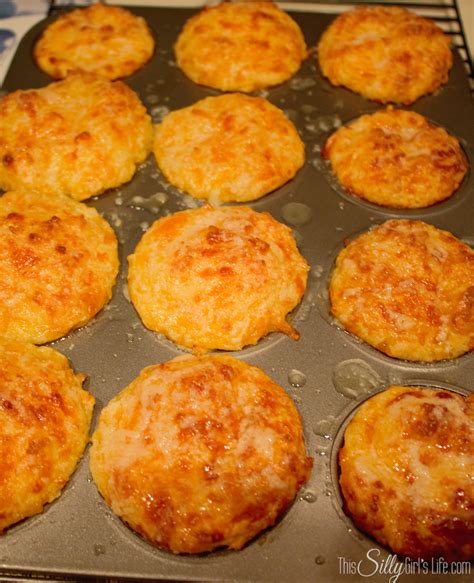 Garlic Cheese Muffins - This Silly Girl's Kitchen