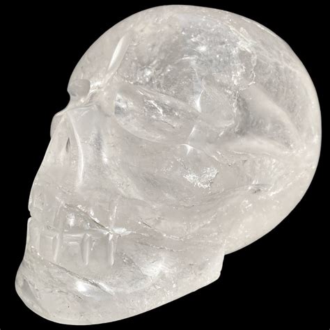 Large Clear Quartz Crystal Skull With Manifestors The Crystal Skull Shop