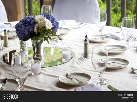 Table Set Fine Dining Image & Photo (Free Trial) | Bigstock