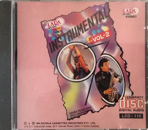 Instrumental 93 Vol2 Cd Discogs