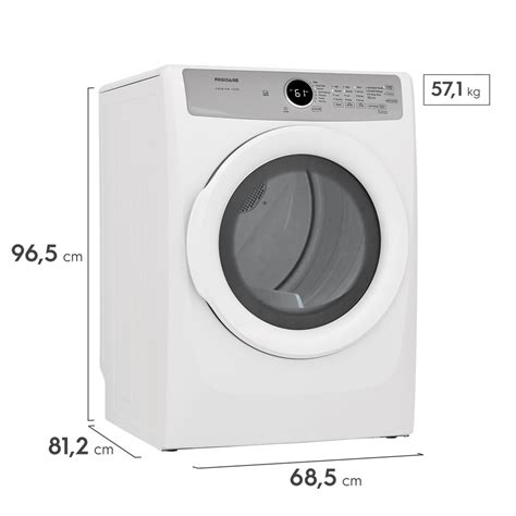 Fdex E Ew Frigidaire Secadora De Carga Frontal Electrica De Cu