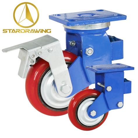 Stardrawing Inch Damping Wheels Shock Absorber Wheels Caster