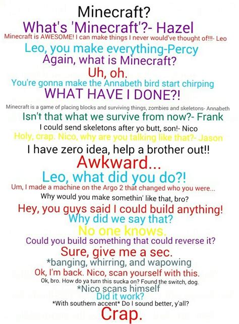 Hehe Hope Y All Love This Ask The Seven Ask Your Questions In The Comments Percy Jackson