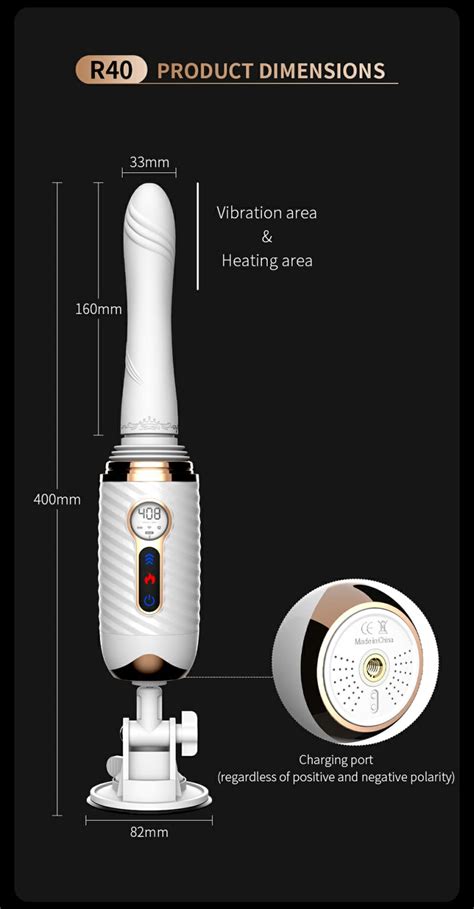 Jeusn R40 Electric Sex Machine Automatic Telescopic Heating Massager Texiaoshop