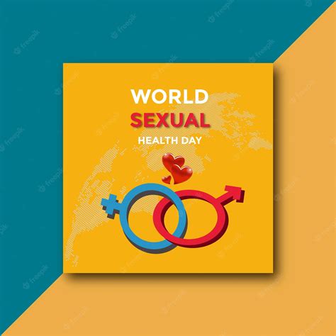 Premium Vector World Sexual Health Day Celebration Social Media Post