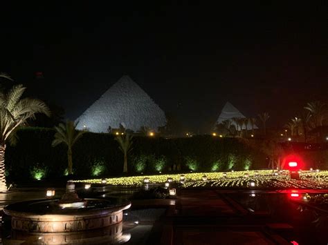 The Marriott Mena House Giza Egypt Beautiful View Of T Flickr