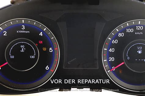 Hyundai I40 Reparatur Service Kombiinstrument Endera Digitaltechnik