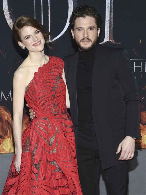 Kit Harington Y Rose Leslie Juego De Tronos Padres De Su Primer Hijo