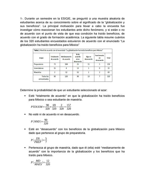 Ejercicios De Probabilidad Condicional Tipo Examen 1 Durante Un