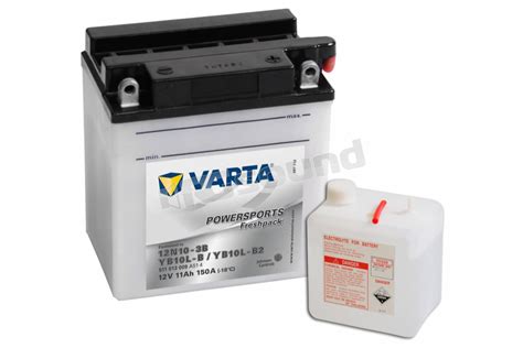 Varta 12N10 3B B10L B B10L B2 511013015 Batterie Per Moto E Scoote