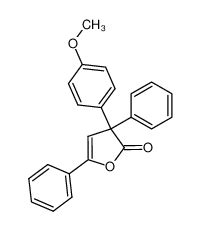 3 4 Metoxi Fenil 3 5 Difenil 3H Furan 2 Ona CAS 97861 36 4