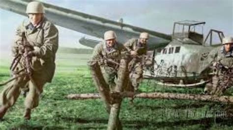 Glider Infantry Of The German Army Youtube