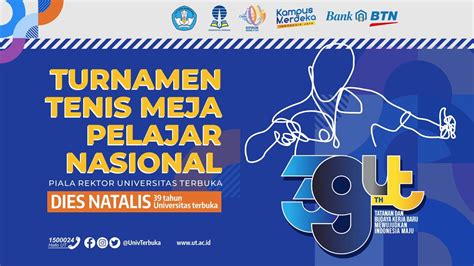 Closing Ceremony Turnamen Tenis Meja Pelajar Nasional Youtube