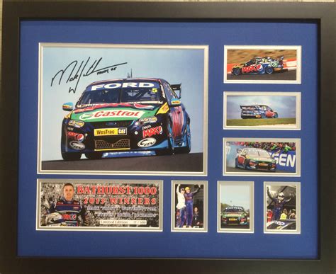 Mark Winterbottom Bathurst 2013 Signed Limited Edition Framed