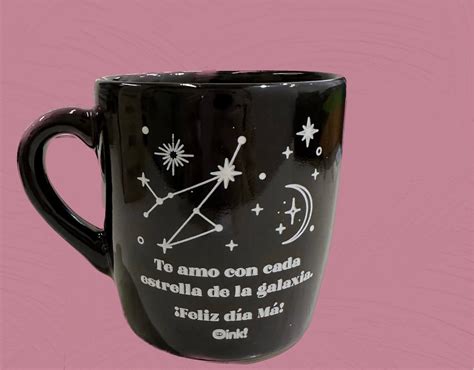 Taza Mam Te Amo Con Cada Estrella De La Galaxia Oink Regalos Originales