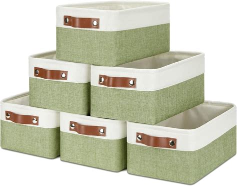 Amazon Dullemelo Storage Baskets For Shelves Small Fabric