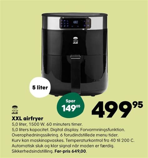 Holm Airfryer Tilbud Hos Kvickly