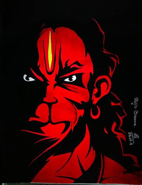 Lord Hanuman Angry HD Wallpaper