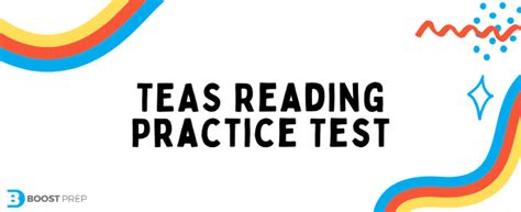 Teas Reading Practice Test Sample Questions Boostprep