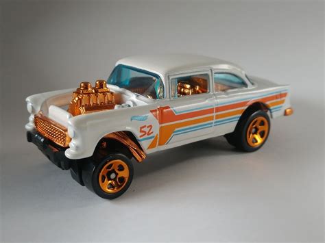 55 Chevy Bel Air Gasser 2020 Pearl And Chrome 46 A Hot Wheels Addict Museum Muuseo 875927