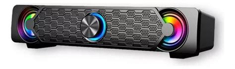 Caixa De Som Barra Pc Sound Bar Led Gamer Rgb Potente Bluet Mercadolivre