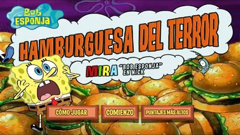 Juegos De Bob Esponja Arma La Hamburguesa - Tengo un Juego