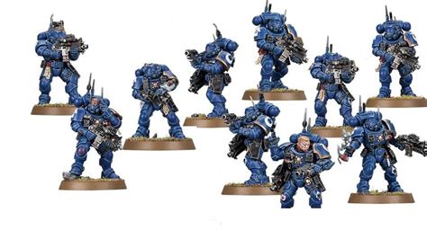 Space Marine Primaris Infiltrators X10 Miniatures New On Sprue From