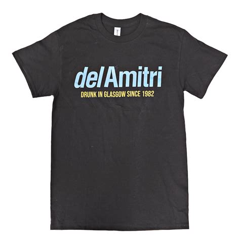 Official Del Amitri Tour Shirt 2023 drunk in Glasgow Black - Etsy