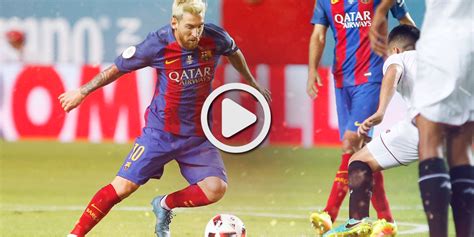 Spanish Super Cup video highlights: Sevilla FC v FC Barcelona