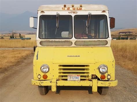 1963 Dodge P 200 Postal Van Route Panel Metro Divco Camper Ice Cream