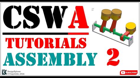 Cswa Assembly Solidworks Certification Youtube