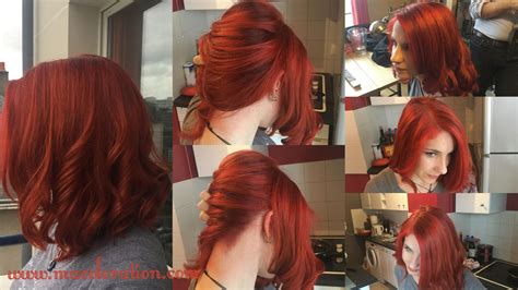 Vermillion Red Et Flame Directions By La Riche Fait Par Macoloration