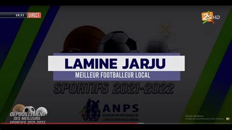 LAMINE JARJU ELU MEILLEUR FOOTBALLEUR LOCAL DEPOUILLEMENT MEILLEURS