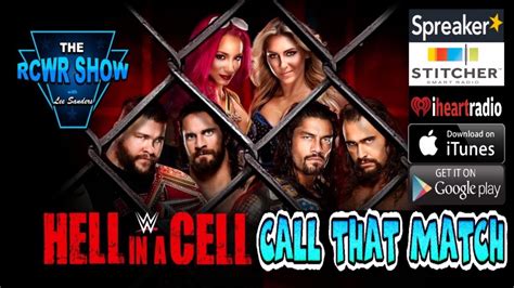 Wwe Hell In A Cell 2016 Full Match Card Predictions Call That Match