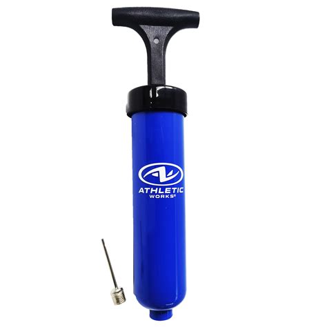 Athletic Works Manual Sports Ball Air Pump Blue Nepal Ubuy