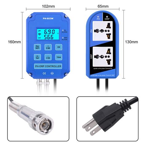 Mesure Controle Contr Leur Num Rique Ph Wifi Orp Redox En Contr Le