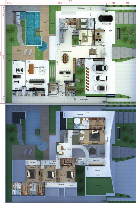 Proyecto De Mansi N Contempor Nea Planos De Casas Modelos De Casas E