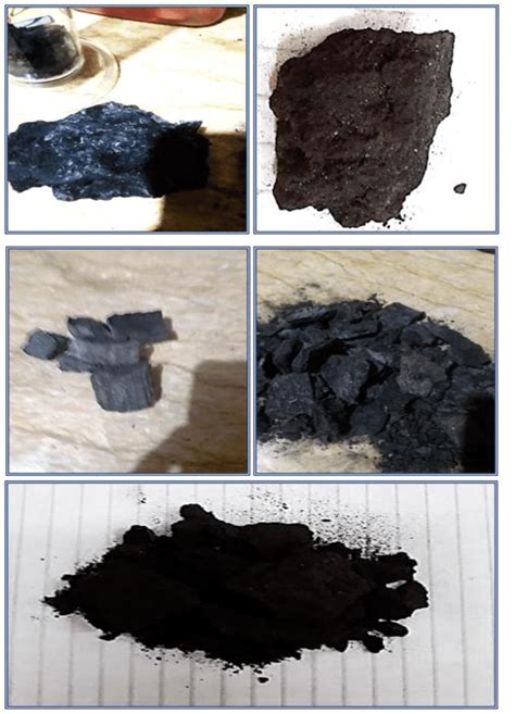 Different types of the collected adsorbent material. | Download Scientific Diagram