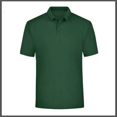SOFTEX DARK GREEN POLO SHIRT AND ROUND NECK TSHIRT Plain Unisex Polo ...