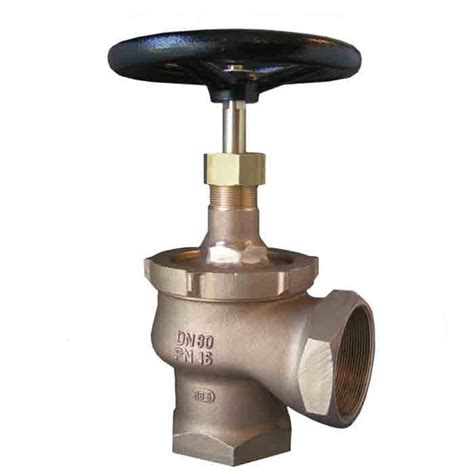 JV071003 Bronze Union Bonnet SDNR Marine Angle Globe Valve Wixted